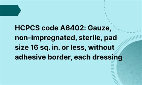 Gauze Hcpcs Code