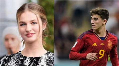 gavi footballer and princess of spain