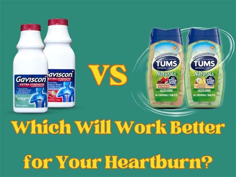 Gaviscon Or Tums
