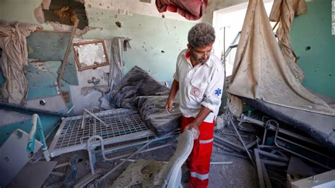 gaza hospital who bombed