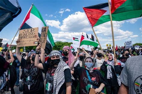 gaza protest today washington