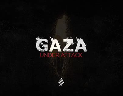 gaza under attack logo