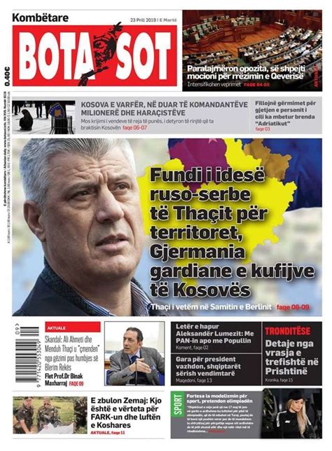 gazeta ditore kosova sot