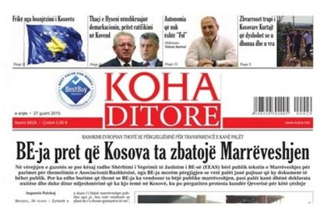 gazetat ditore ne kosove