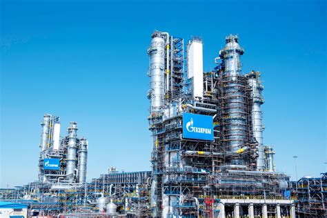 gazprom amur gas processing plant