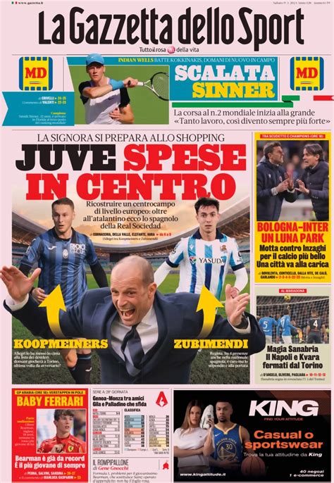 gazzetta dello sport monza