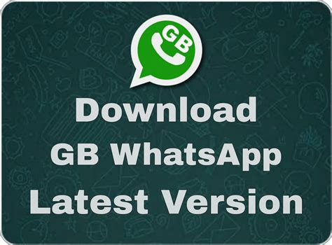 gb whatsapp apk latest version