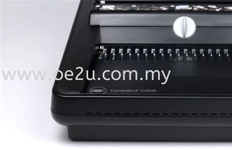 Gbc Combbind C450E Electric Comb Binding Machine
