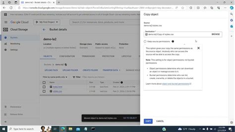Gcloud Delete Bucket