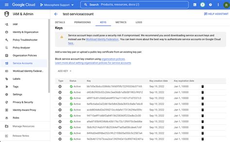 Gcloud.iam.service-Accounts.keys.create Failed_Precondition