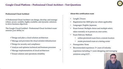 Gcp Architect Certification Sample Questions