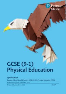 gcse edexcel specification pe