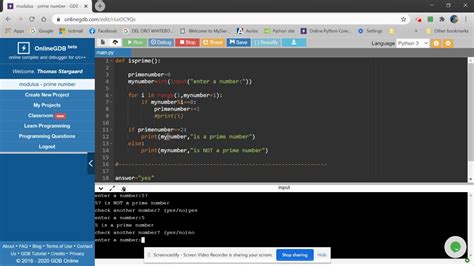 gdb online compiler python code