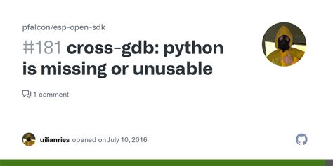 gdb python is missing or unusable