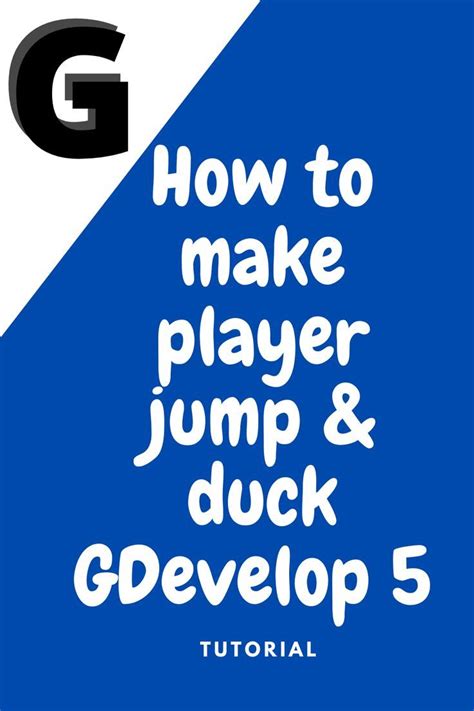 gdevelop enemy jump tutorial