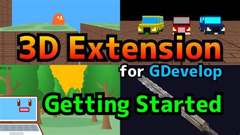 gdevelop how to do 3d