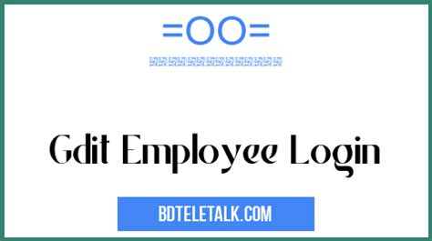 gdit login portal employee
