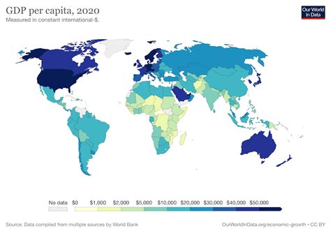 gdp map 2020