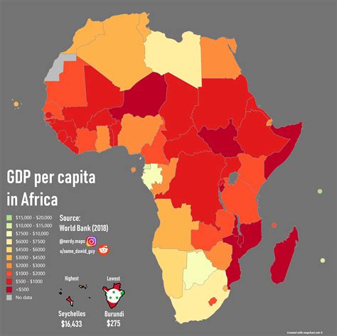 gdp per capita in africa map