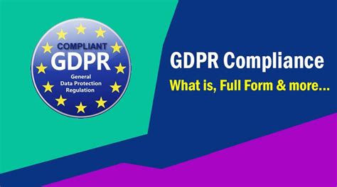 gdpr compliance full form