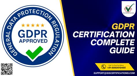 gdpr compliance program certification