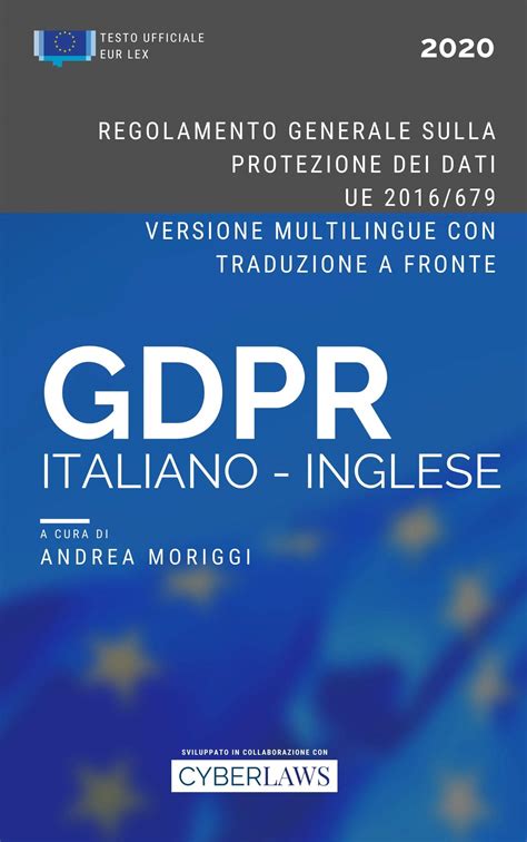 gdpr testo italiano pdf