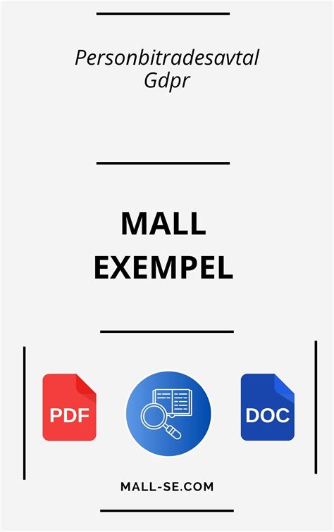 gdpr text mall