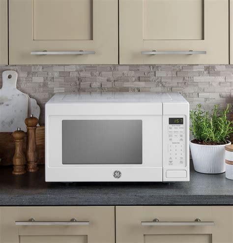 ge 1 6 white countertop microwave