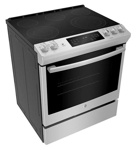 Ge 5.3 Cu. Ft. Convection Slide-In Electric Range - Jcs840Smss