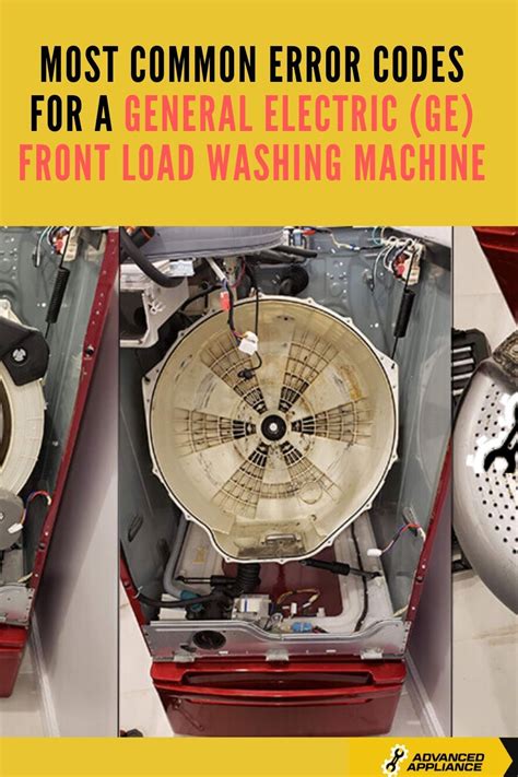 ge front loader error code 26