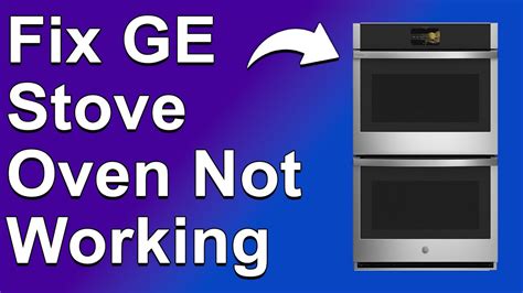 Ge Induction Stove Not Working