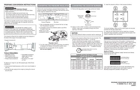 Ge Lp Conversion Instructions