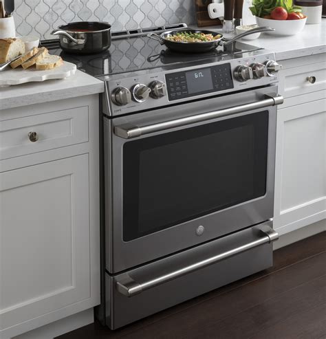 Ge Slide In Range With Warming Drawer