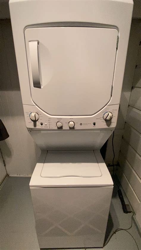 Ge Stackable Washer And Dryer Shaking
