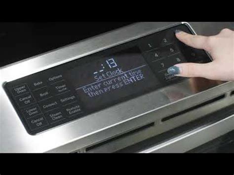 Ge Stove Clock Brightness