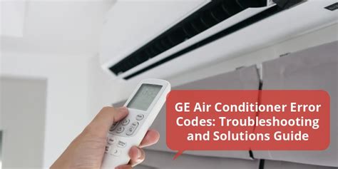 How To Fix The Error Code F29 For GE Air Conditioner Storables