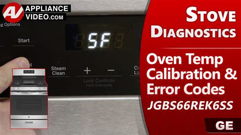 GE Oven Error Codes List How To Resolve Them