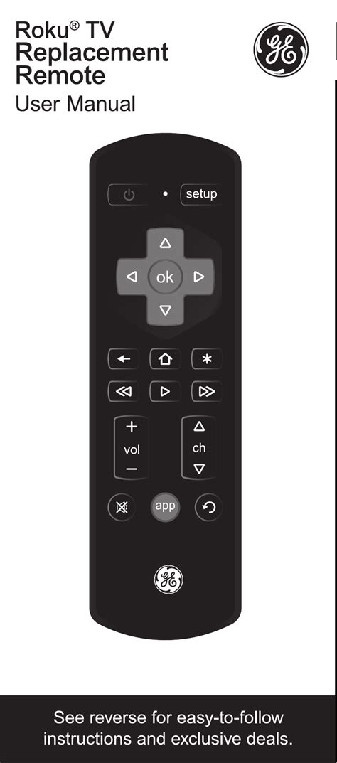Manual Ge Universal Remote Codes