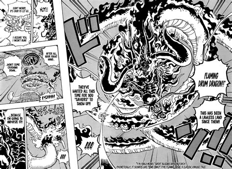 gear 5 manga panel luffy vs kaido