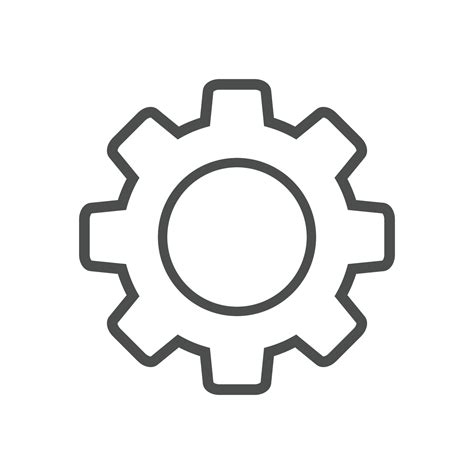 Gear Icon Settings Button