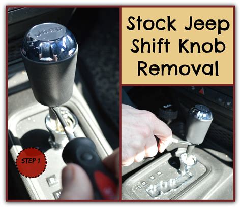 Gear Shift Knob Take Off