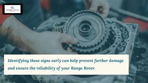 Gearbox Damage Symptoms