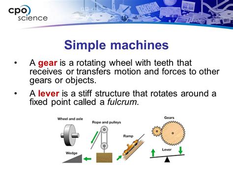 Gears Simple Machines