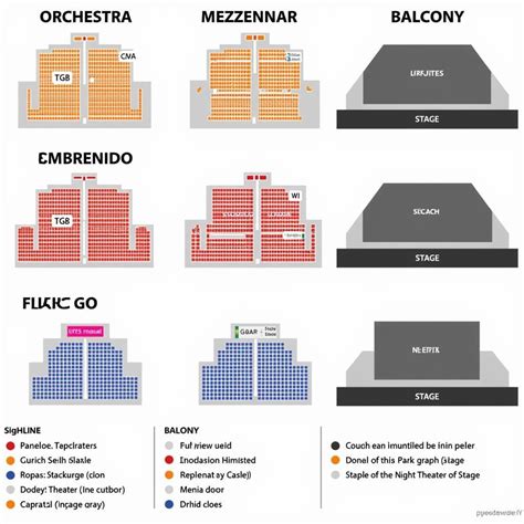 Geary Theater Seating Chart
