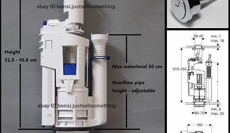 Geberit Dual Flush Valve Instructions Impuls 250 Twico 1 Toilet Outlet