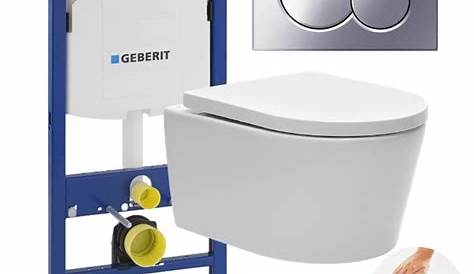 Geberit Citterio WC, flush wall, hidden fixing, Rimfree