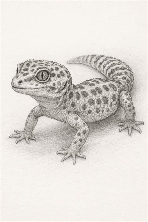 Gecko Drawing