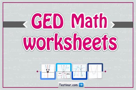 Ged Math Workbook Printable