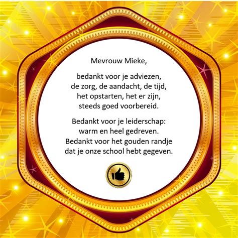 gedicht voor dag van de directeur