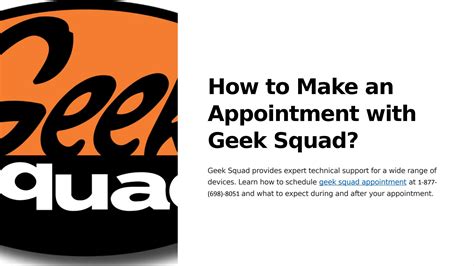 geek squad appointment